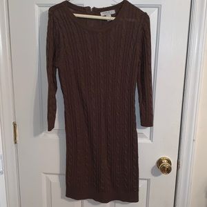 Sweater dress